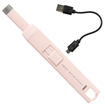 Pink Large Rechargeable Electric Lighter