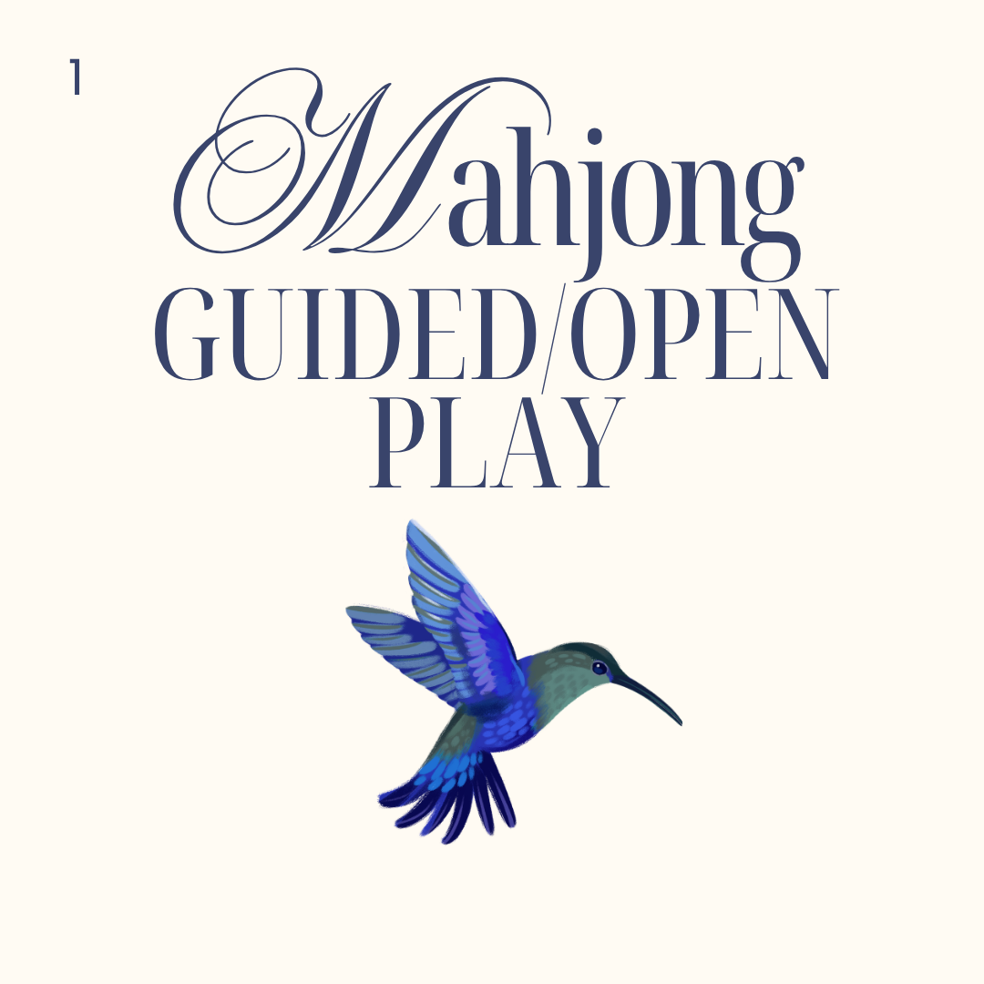Mahjong Guided/Open Play  | Thursday, July 23rd @ 5:30