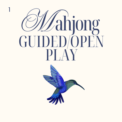 Mahjong Guided/Open Play  | Thursday, July 23rd @ 5:30