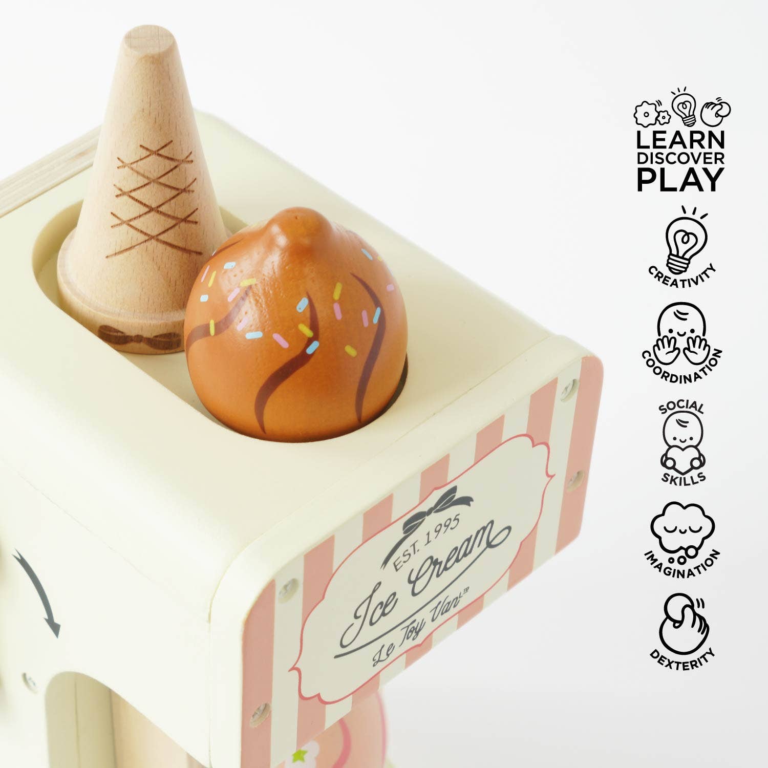 Ice Cream Machine &amp; Play Food Cones