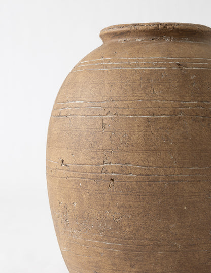 Terracotta Bulb Vase Large