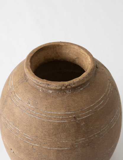 Terracotta Bulb Vase Large