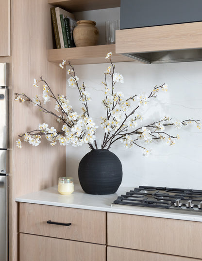 White Blossom Stem - 43&quot;