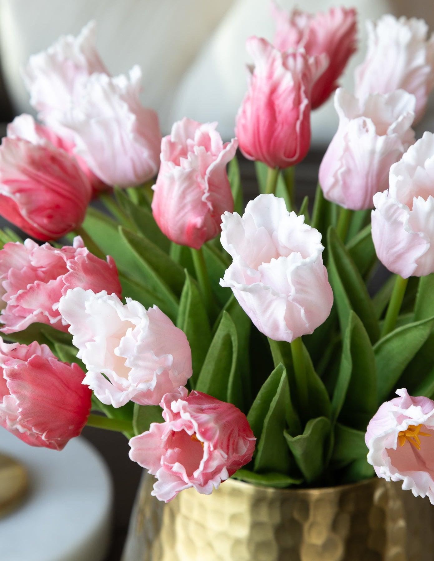 Parrot Tulip Bundle (12 Stems) - Pink Assortment