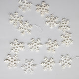 Snowflake Felt Garland - 72"