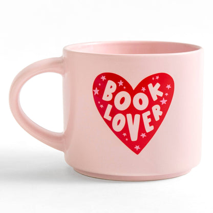 Book Lover Large Ceramic Mug