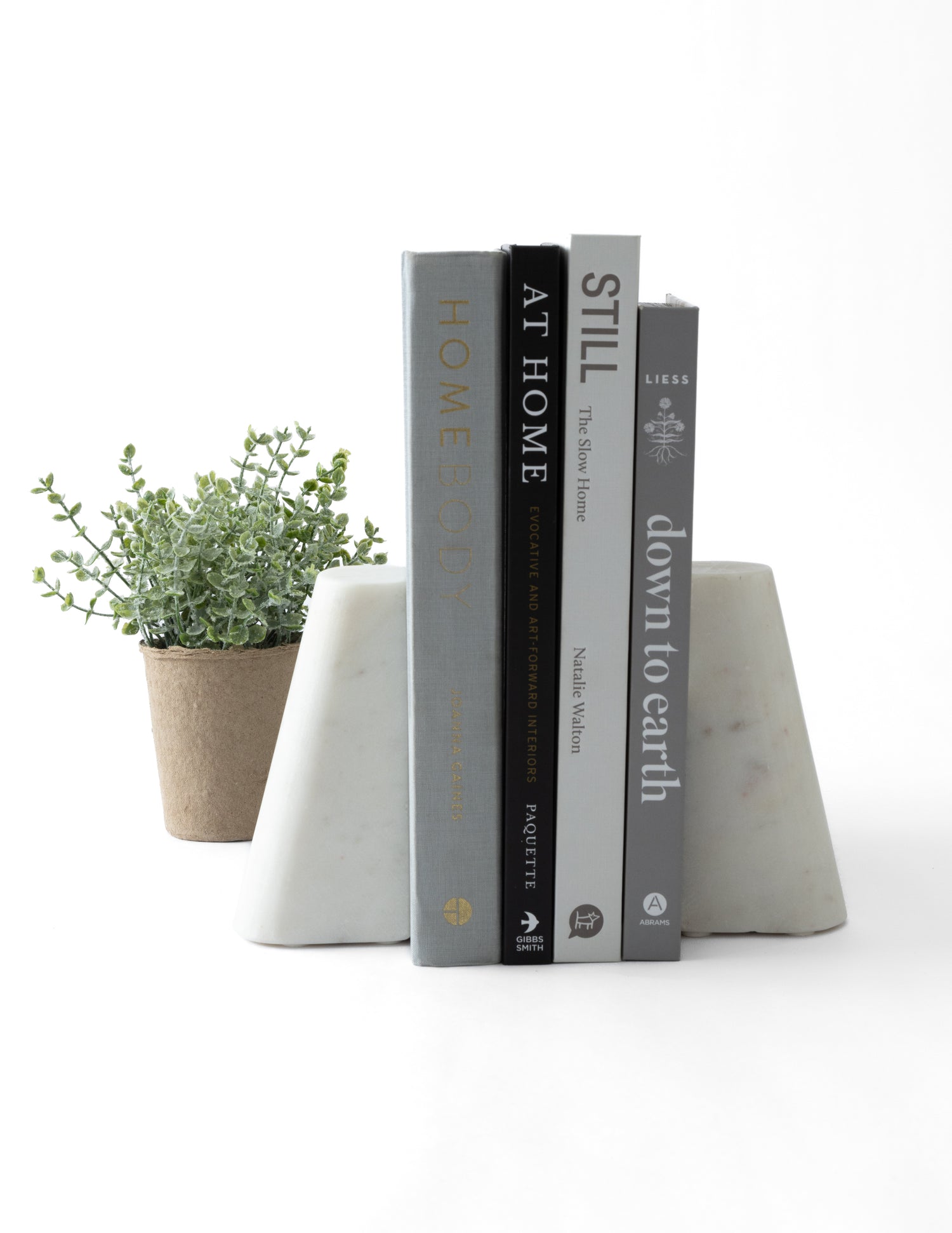 Marble Bookends