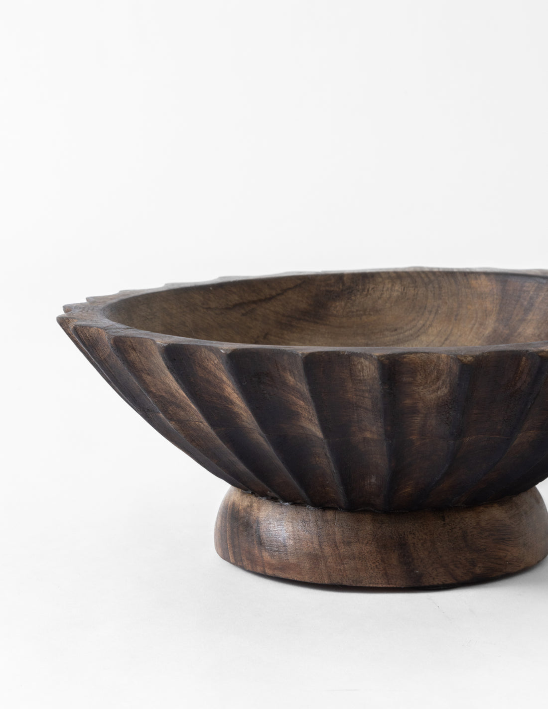 Scalloped Footed Bowl