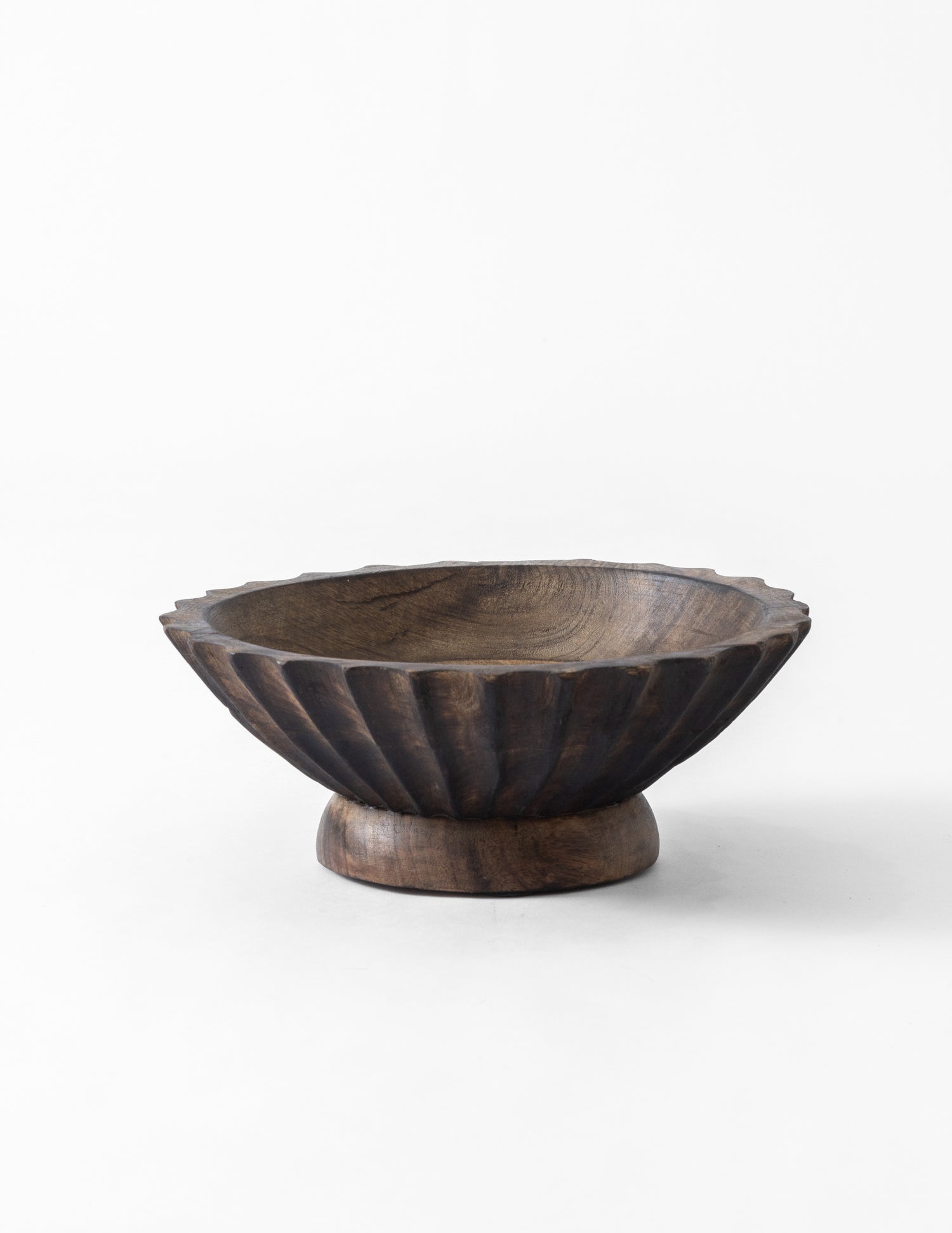 Scalloped Footed Bowl