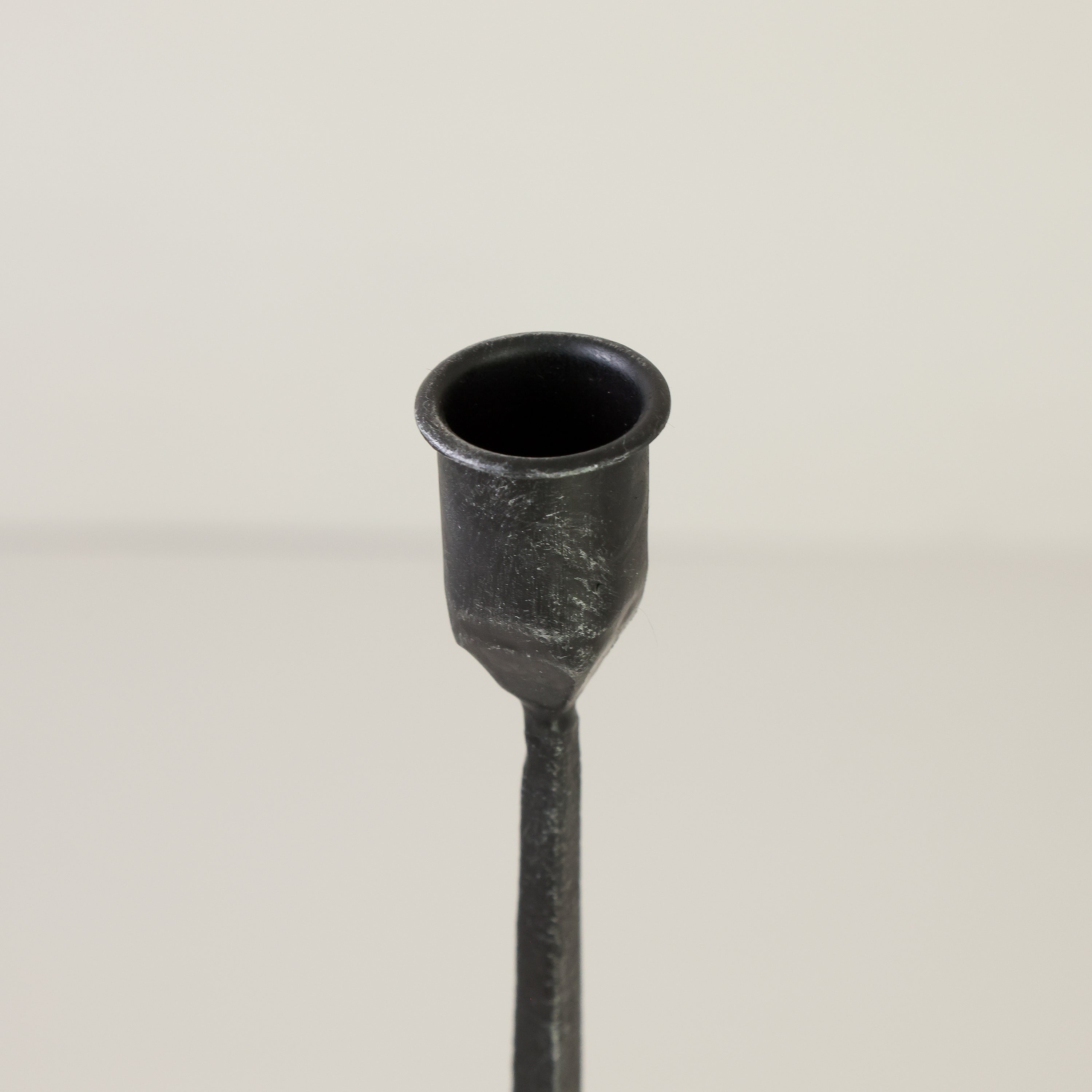 Black Iron Candlesticks