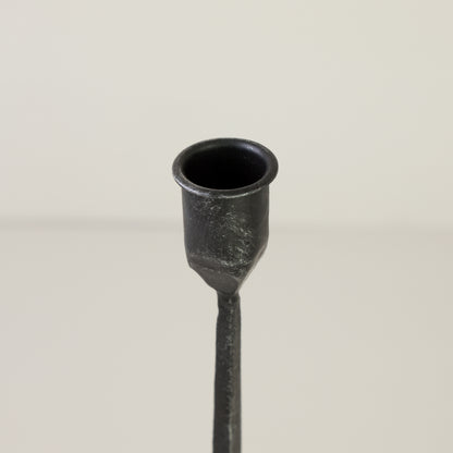 Black Iron Candlesticks