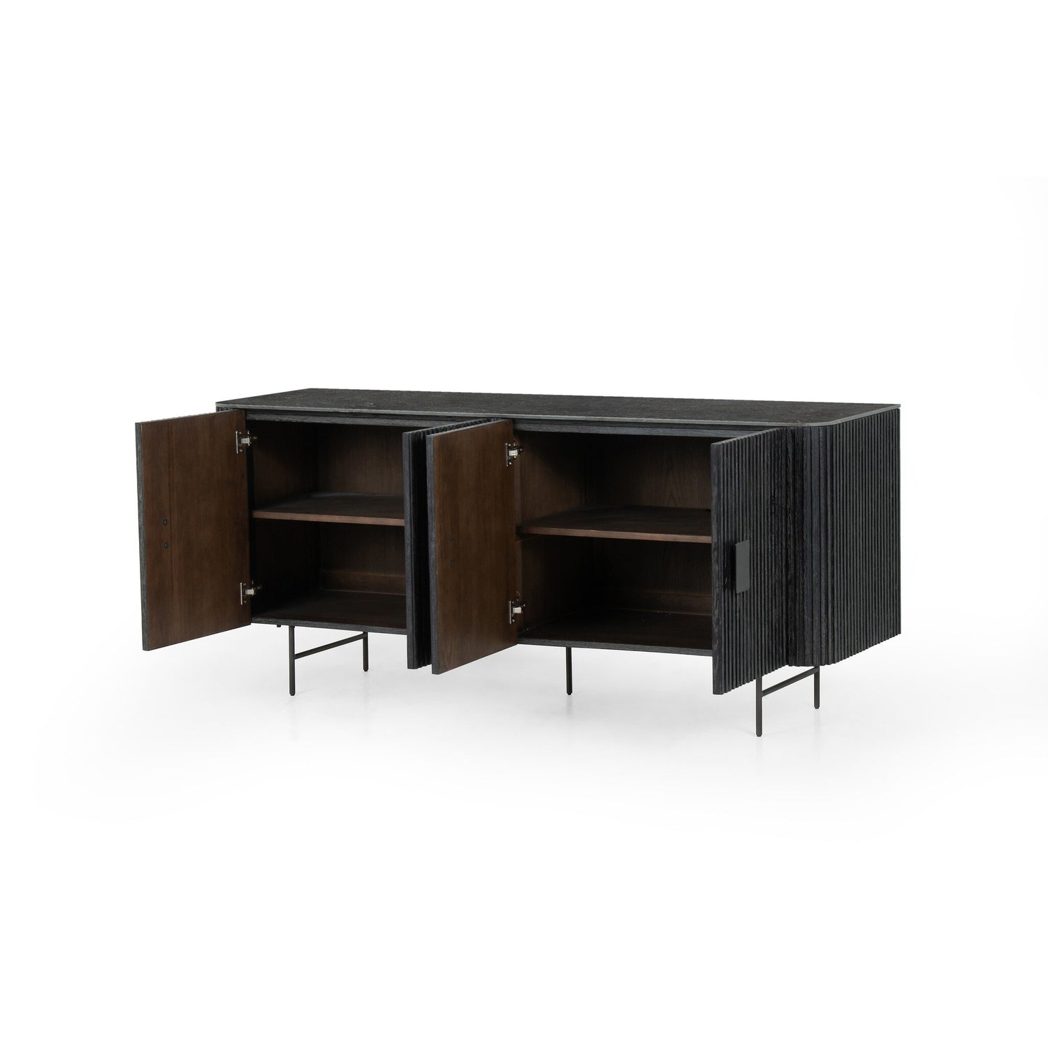 Laverne Sideboard - Brushed Gunmetal