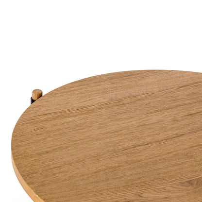 Holmes Coffee Table - Smoked Drift Oak Veneer