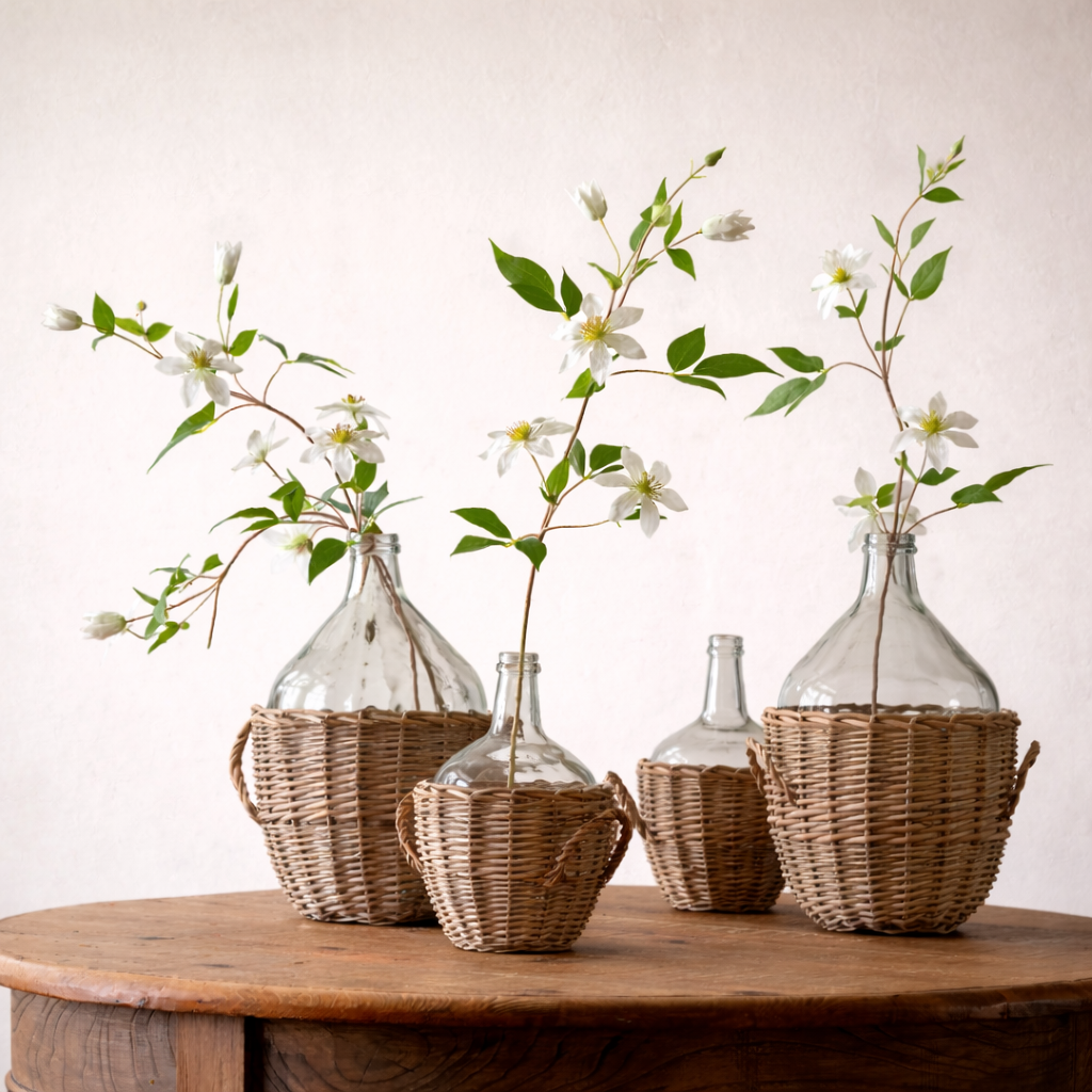 35" White Clematis