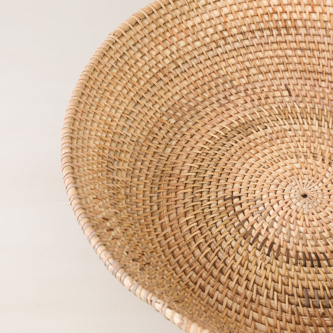 Rattan Footed Bowl