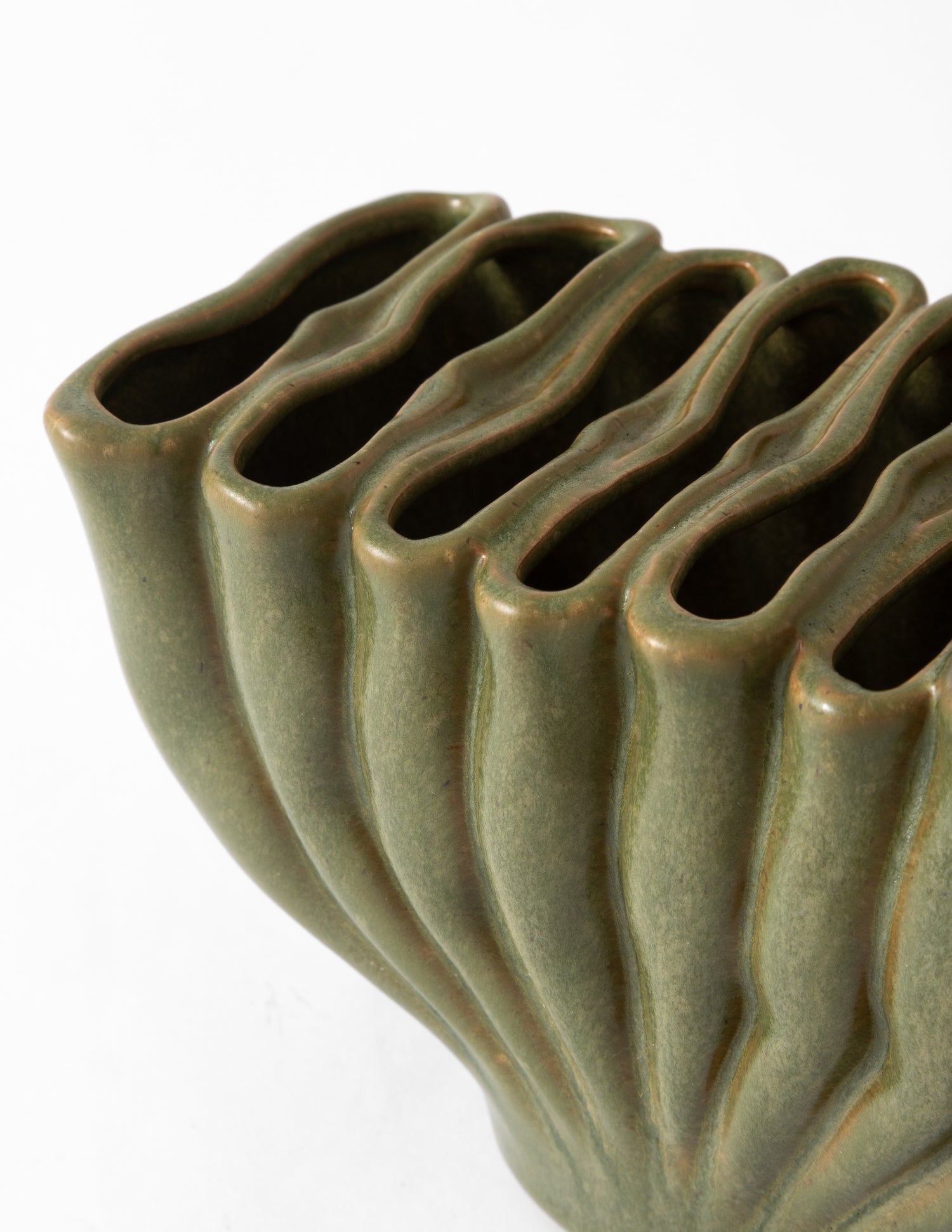 Sculptural Stoneware Vase