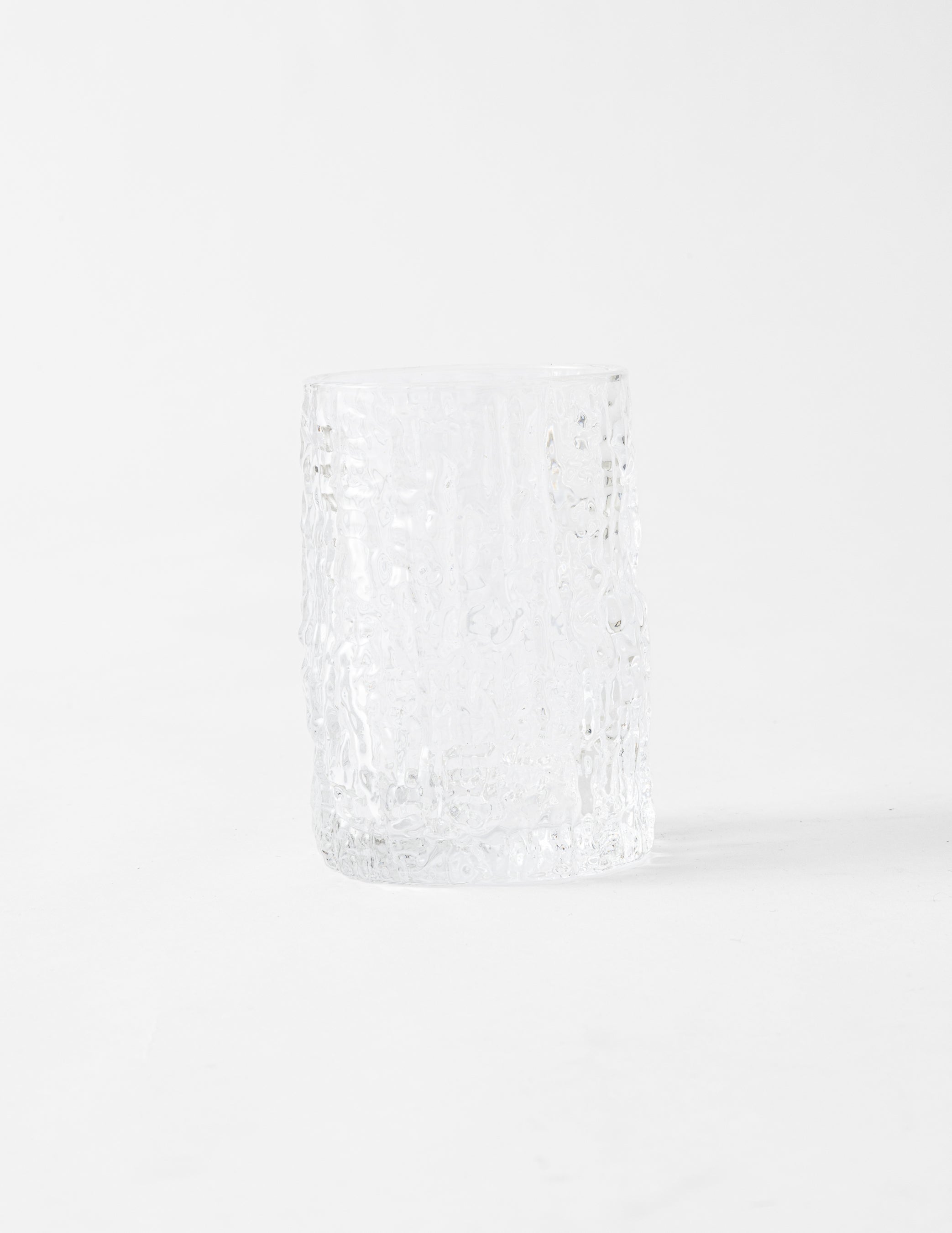 Textured Drinking Glass