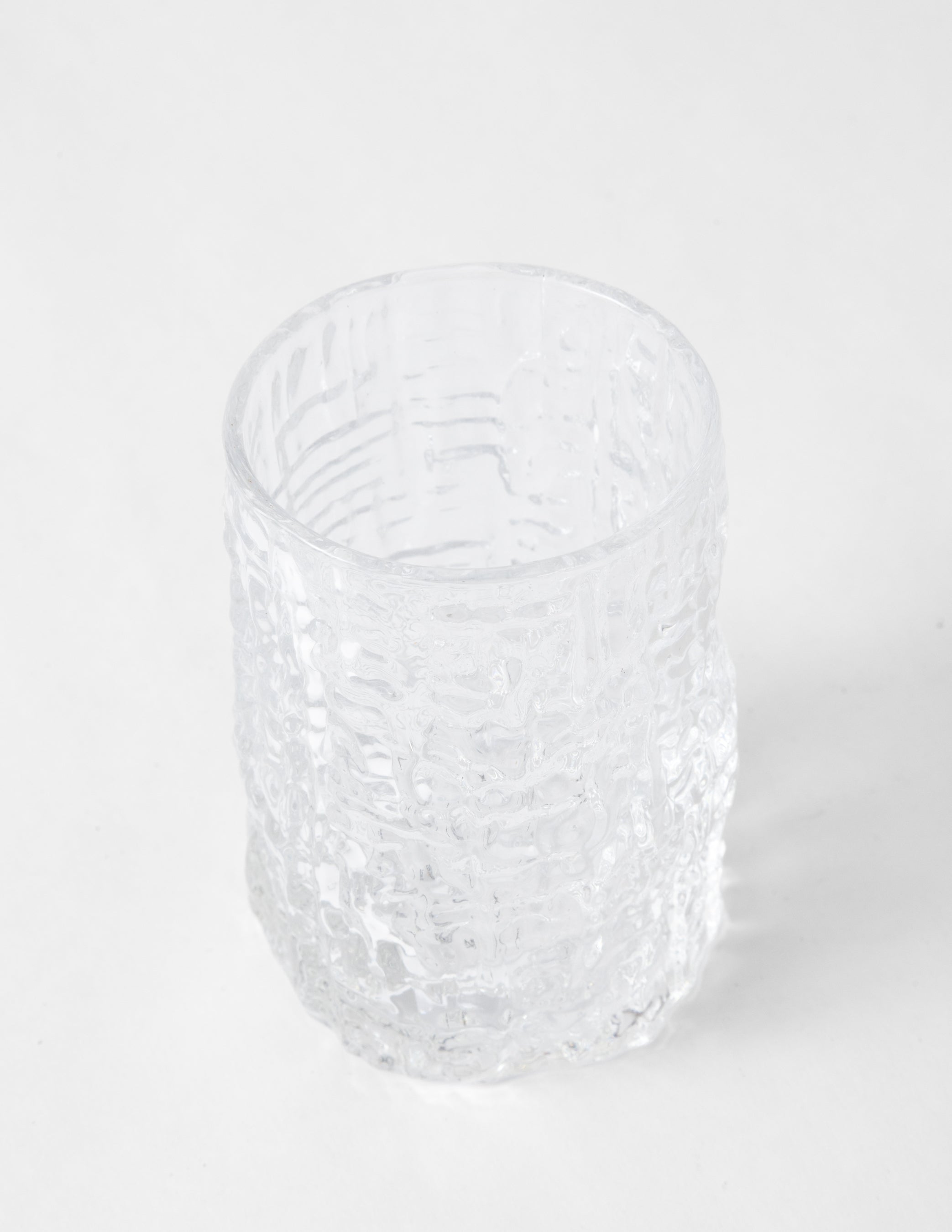 Textured Drinking Glass