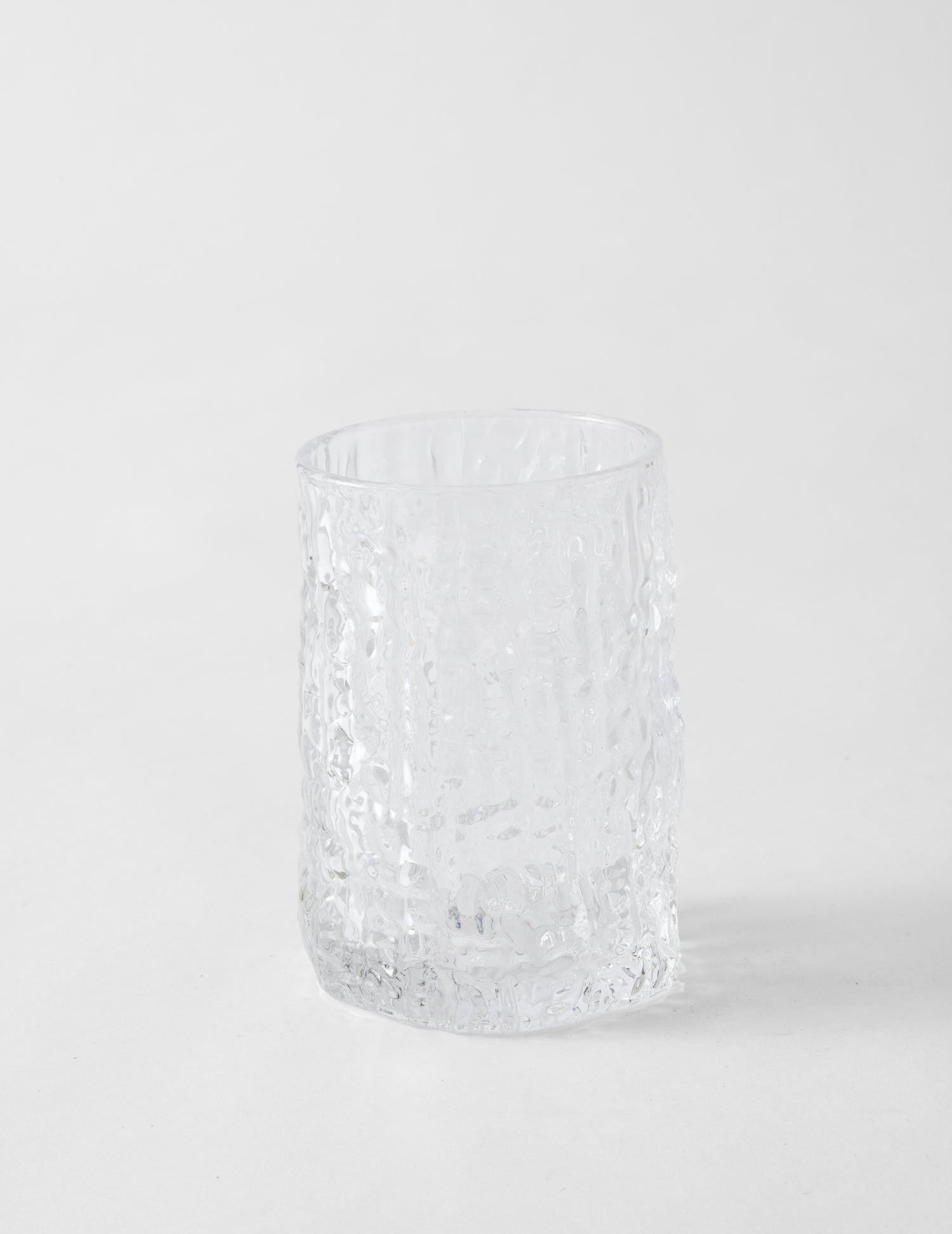 Textured Drinking Glass