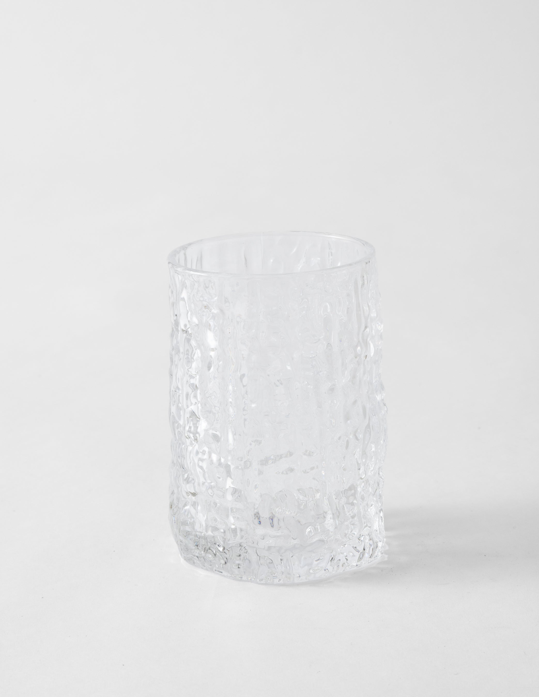 Textured Drinking Glass