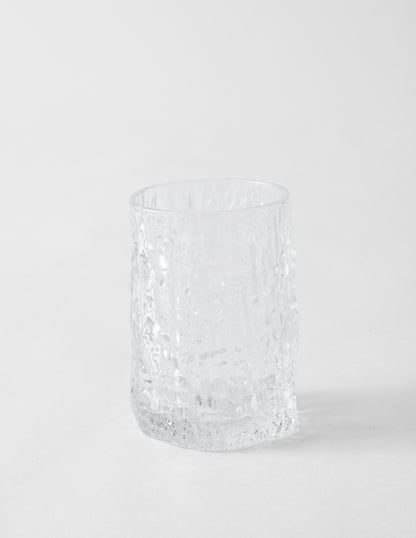 Textured Drinking Glass