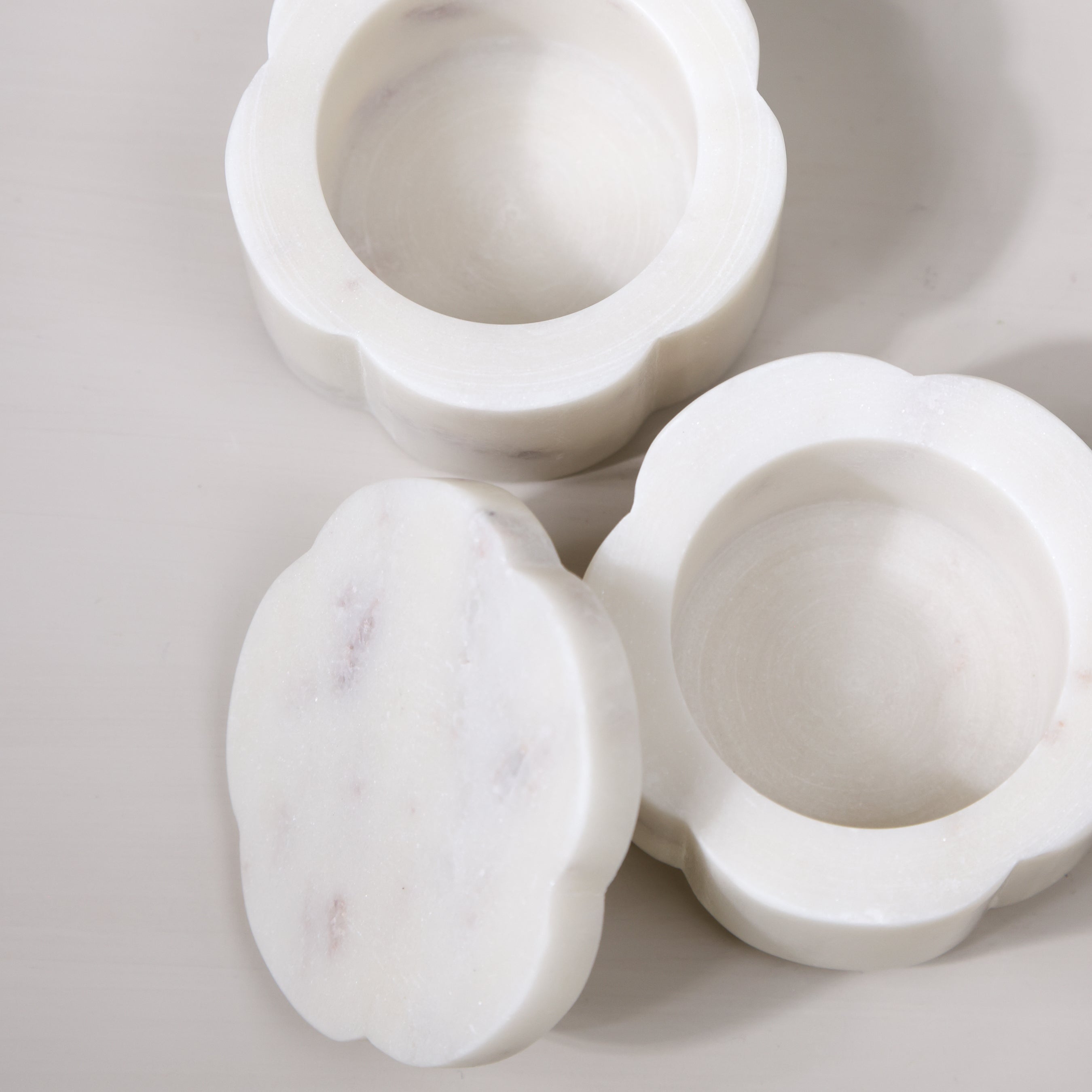 Marble Pinch Pots