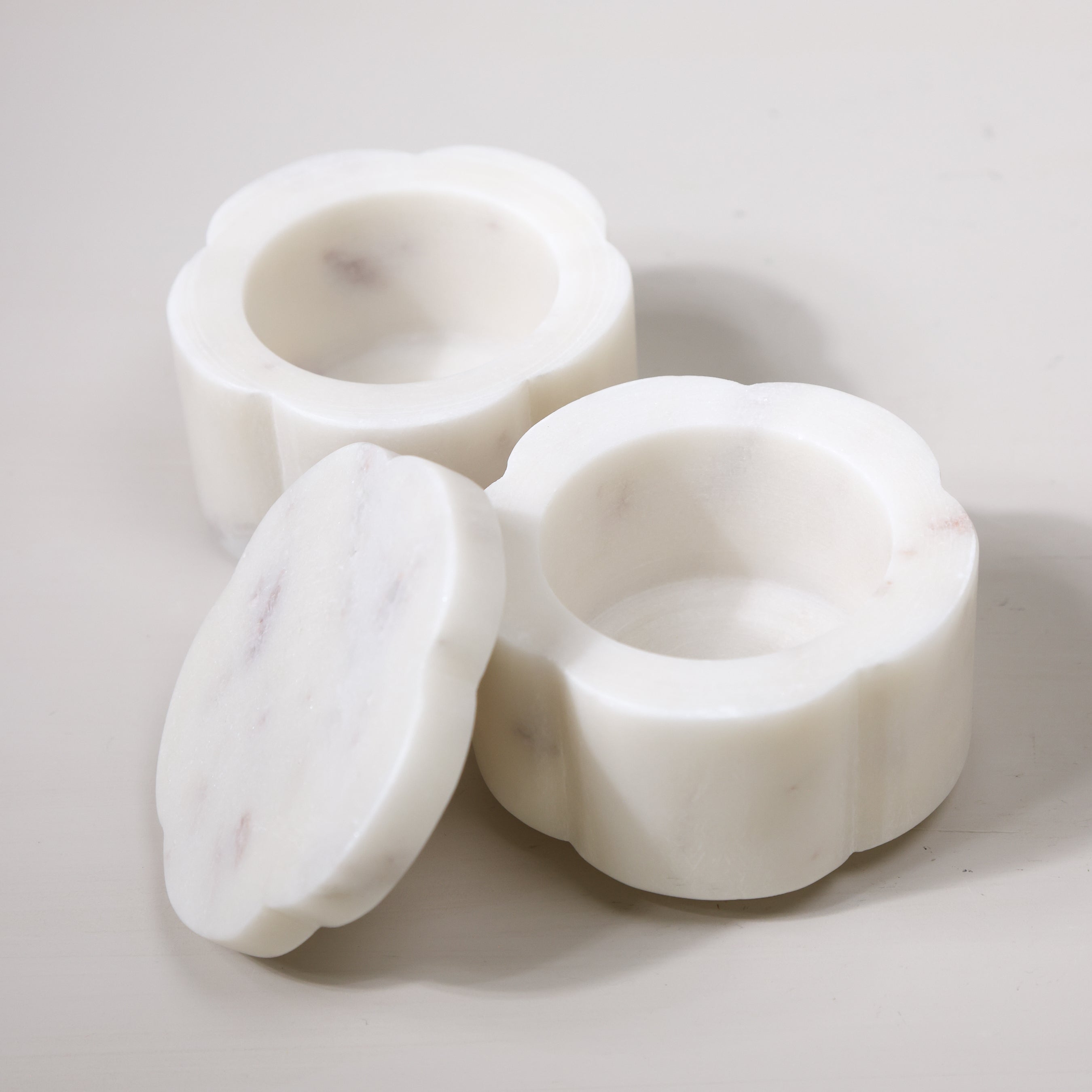 Marble Pinch Pots