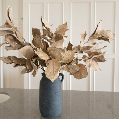 Dried Hydrangea Leaf Stem ~ Tan