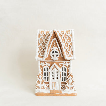 10.5&quot; Lighted Gingerbread House