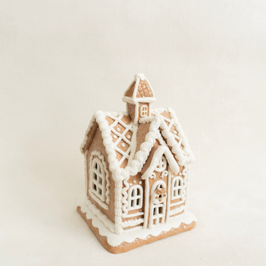 7.75" Lighted Gingerbread House