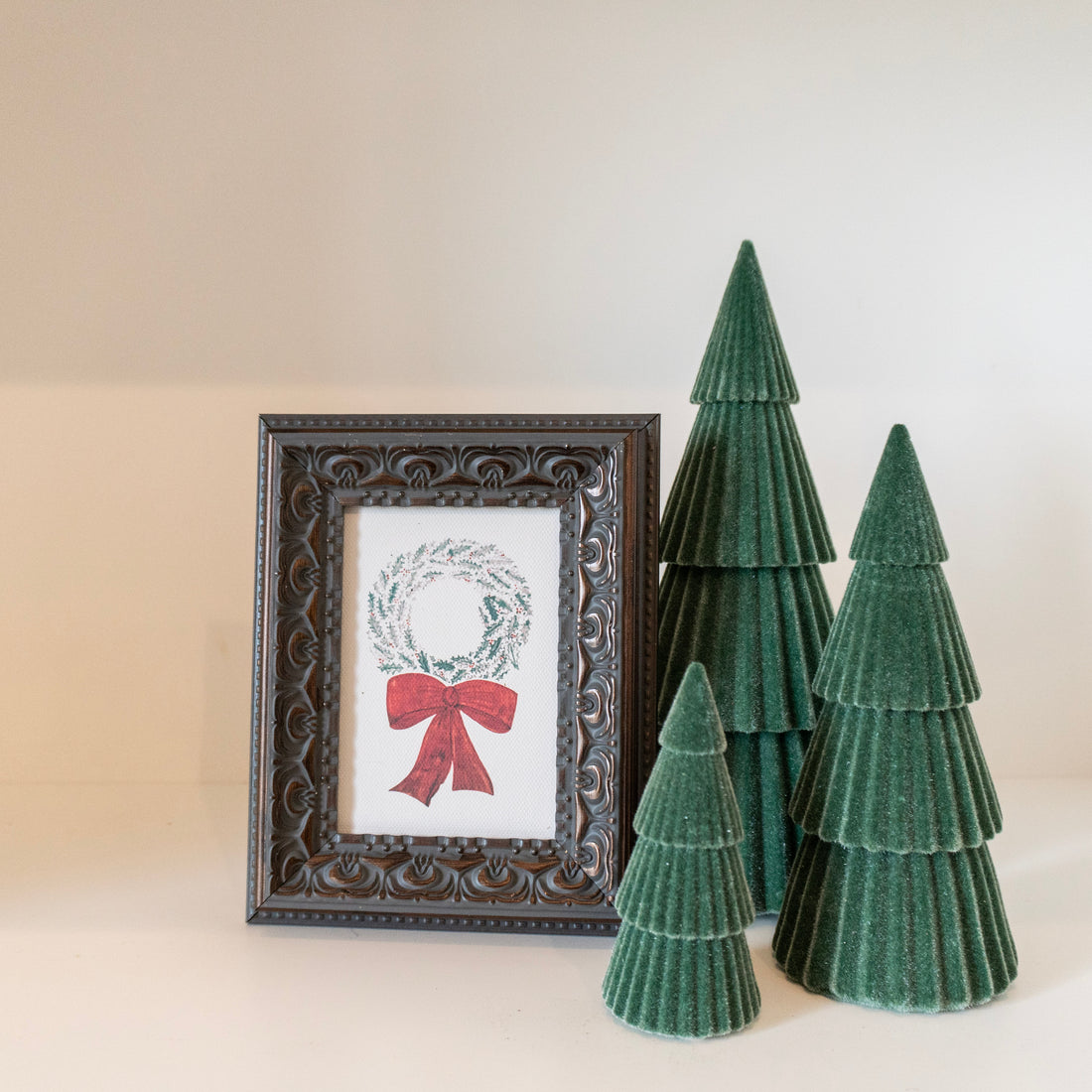 Christmas Wreath Framed Art