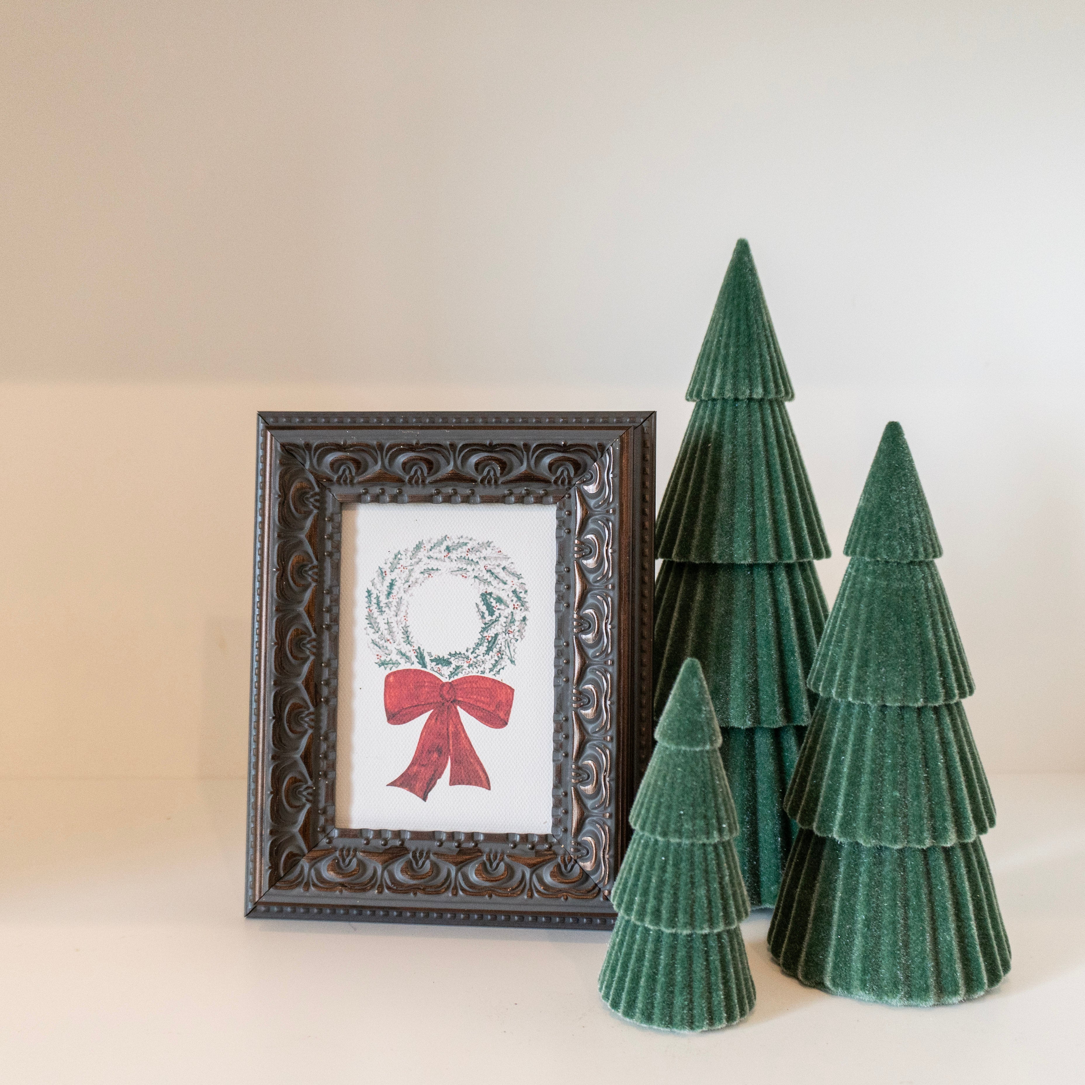 Christmas Wreath Framed Art