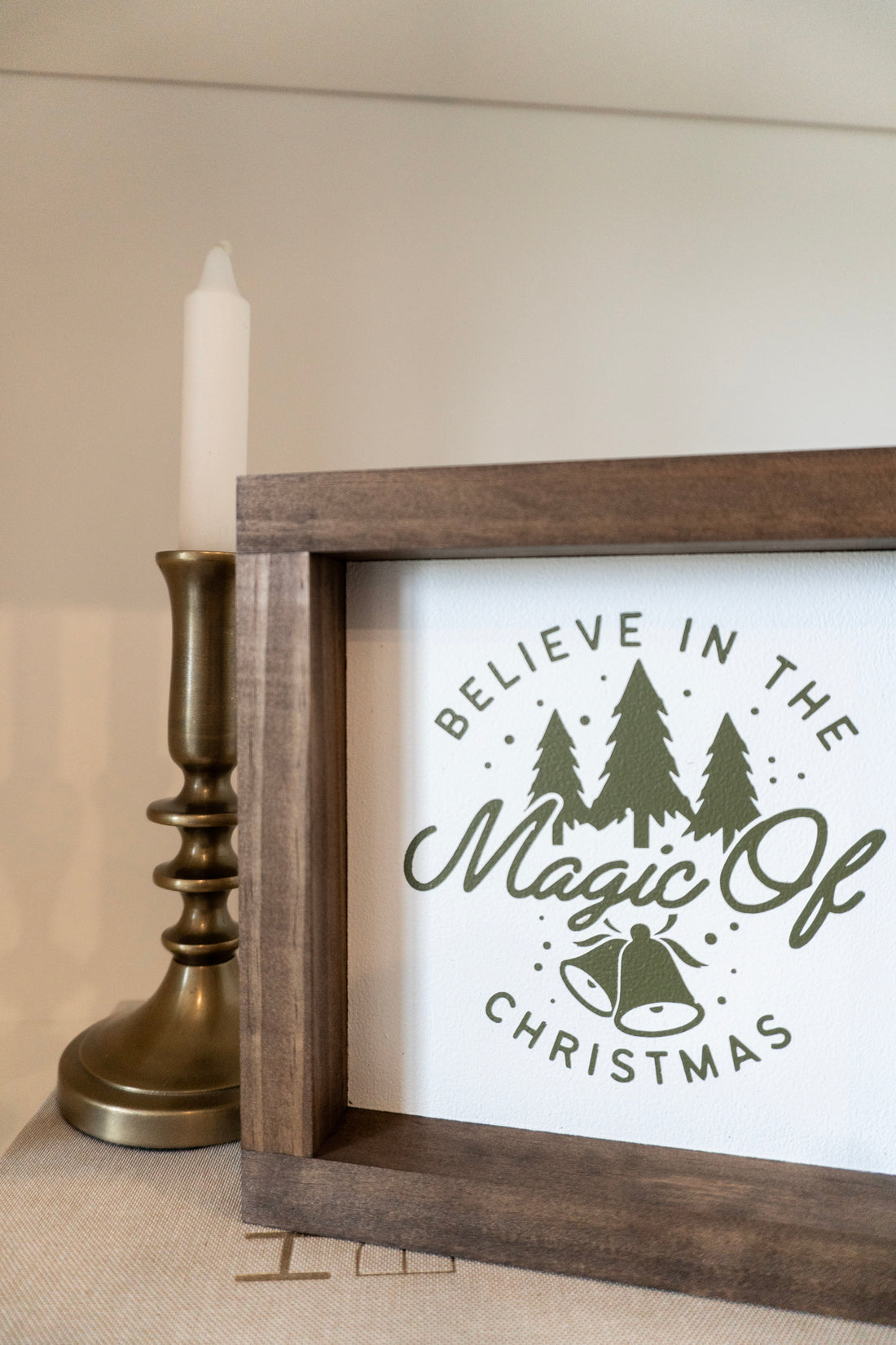 Believe in the Magic of Christmas Mini Sign
