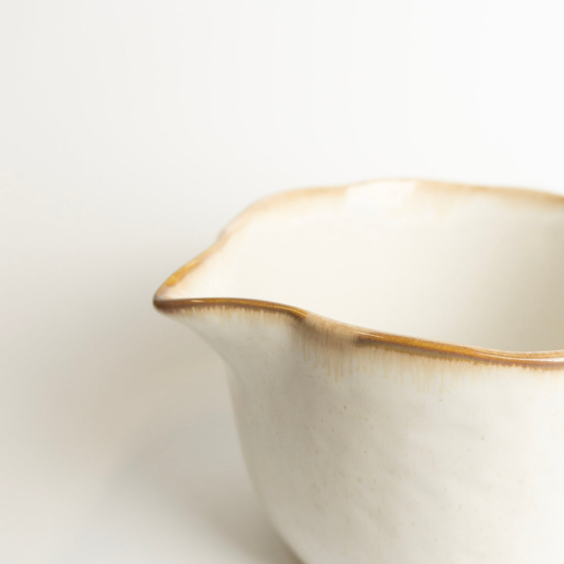 White Ceramic Mixing Bowl