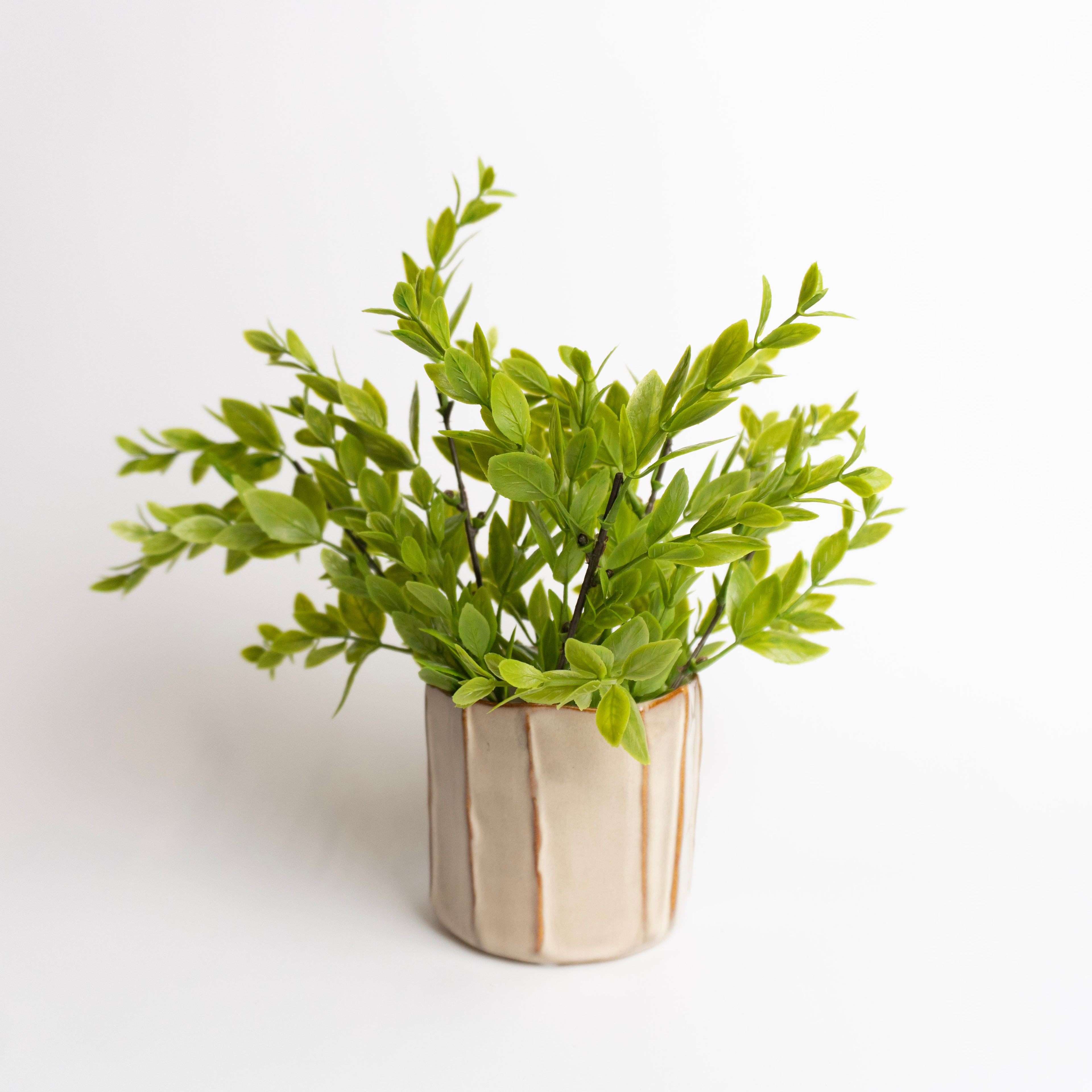 Stoneware Fluted Planter