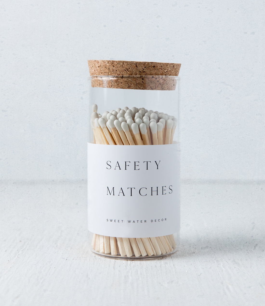 Matches in Glass Jar