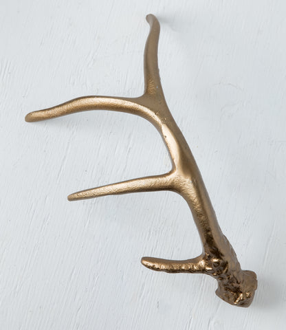 Gold Antler Decor