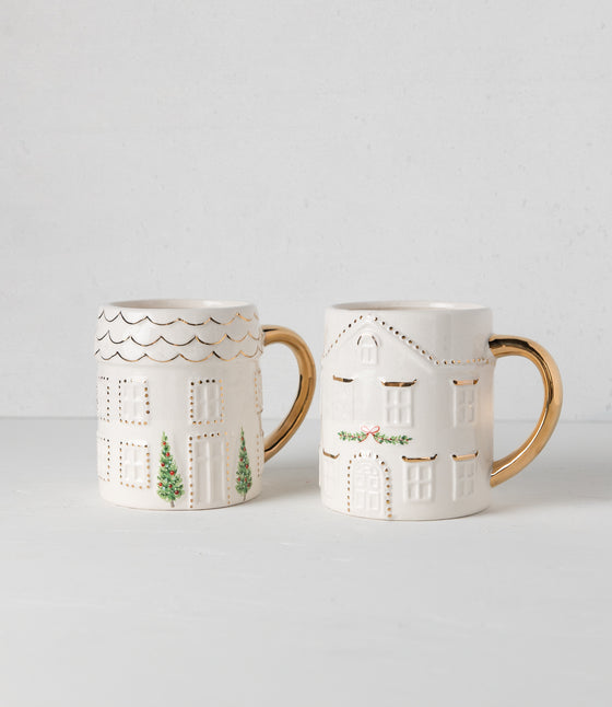 Charming House Mugs (Set of 2)