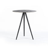 Trula End Table - Rubbed Black | shipping 5/17/2024