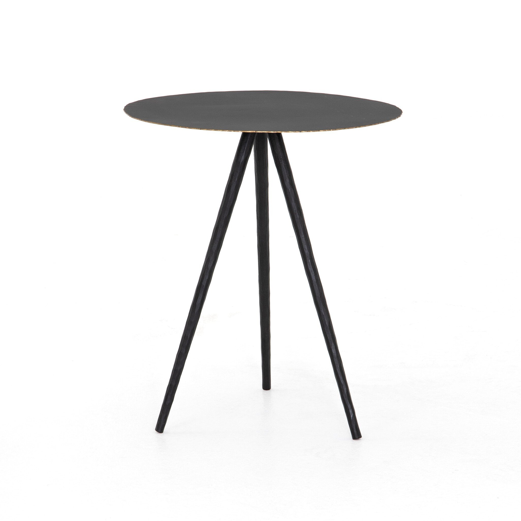 Trula End Table - Rubbed Black