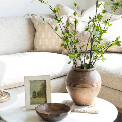 10.5" Brown Line Vase