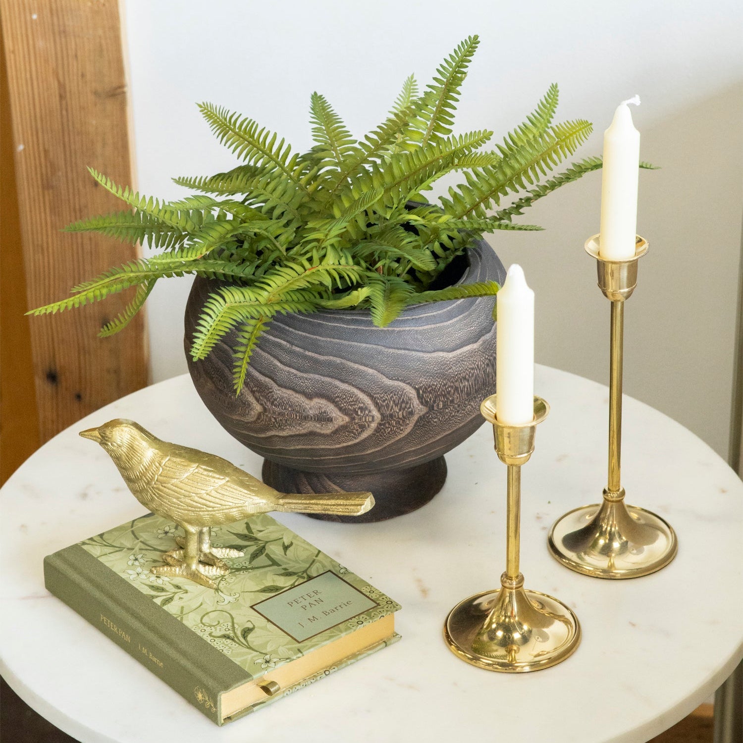 4" Unscented Taper Candle Single