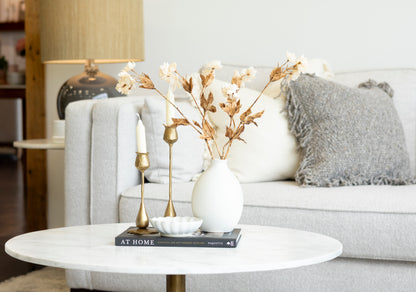 Matte Teardrop Vase
