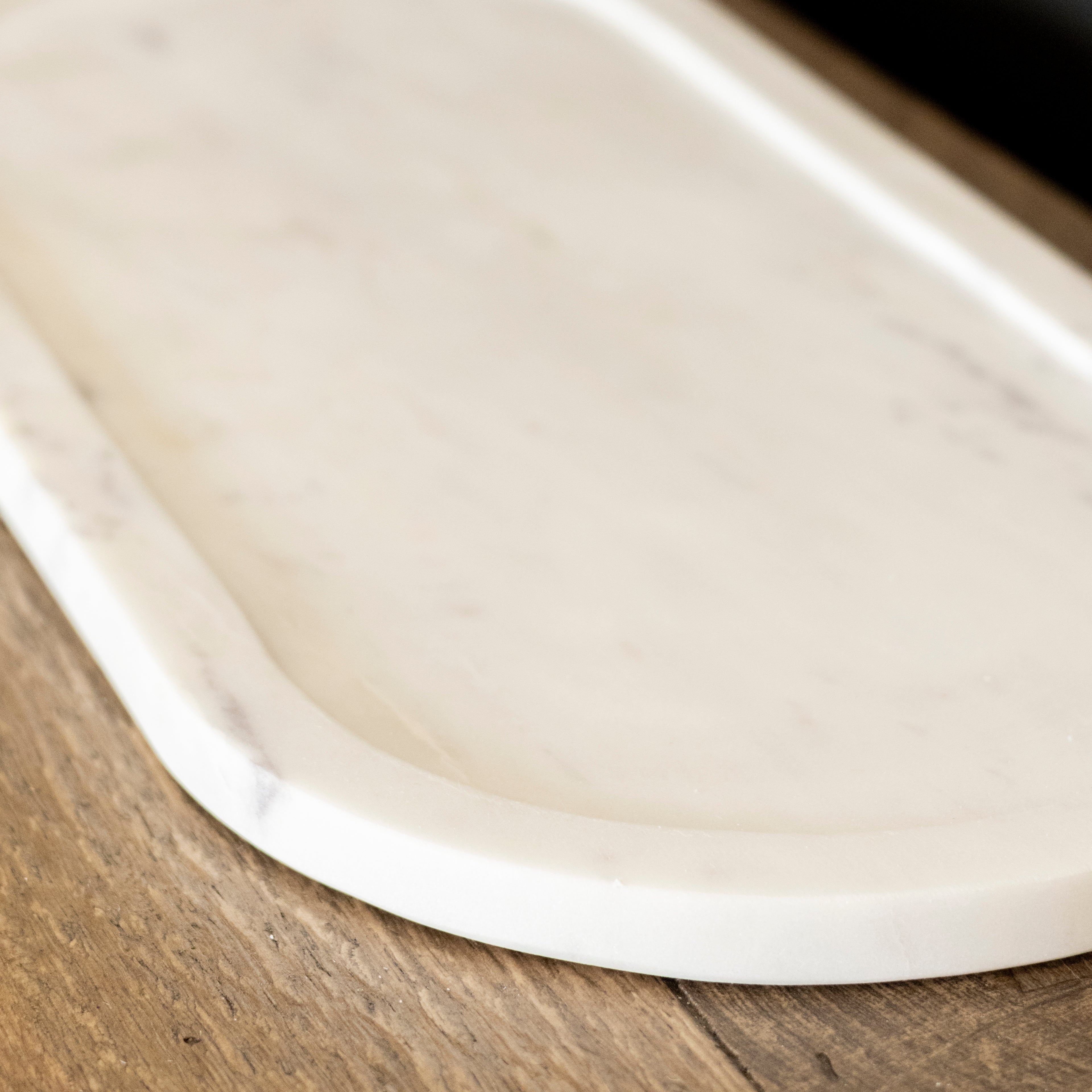 White Marble Tray
