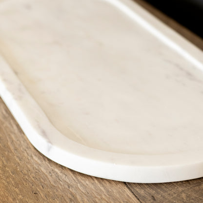 White Marble Tray