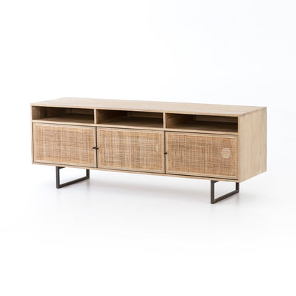 Carmel Media Console - Natural Mango