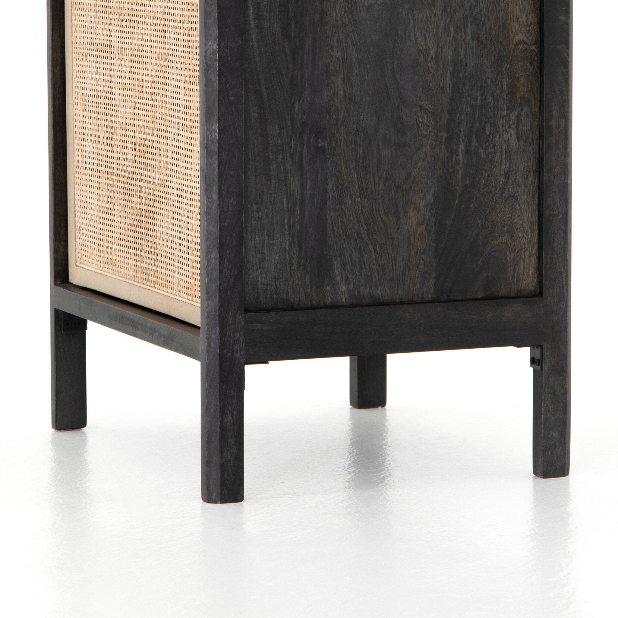 Sydney Nightstand - Black Wash