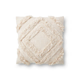 Magnolia Home by Joanna Gaines x Loloi Cream Pillow