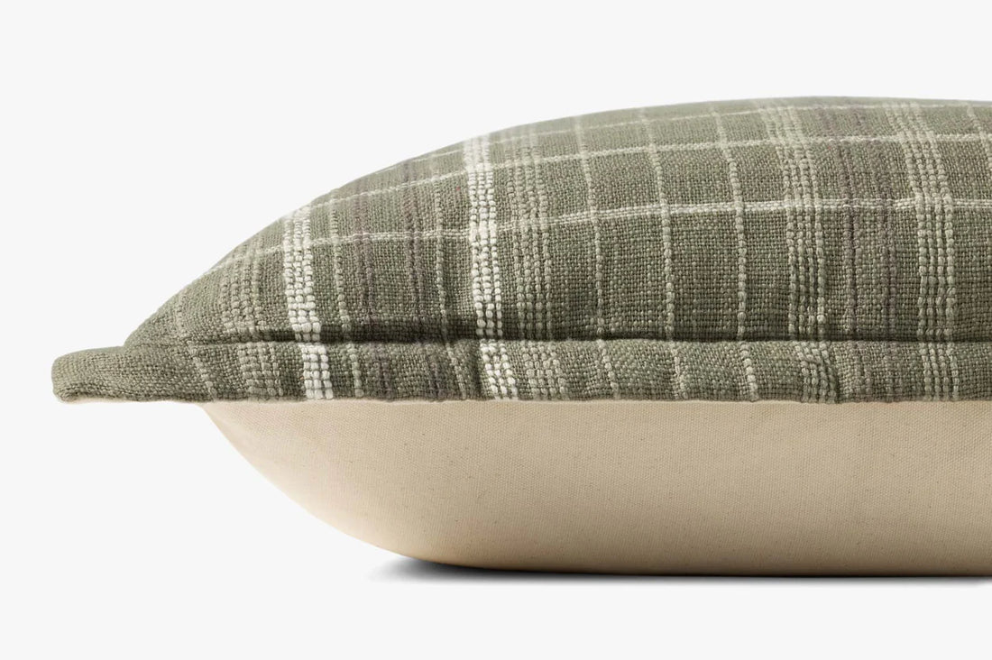 22" Avalon Down Pillow Olive