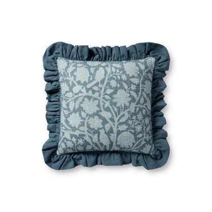 18" Kathleen Down Pillow Blue